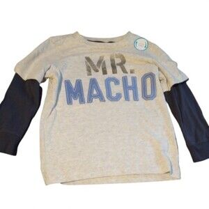 Mr Macho Gray Shirt 3T